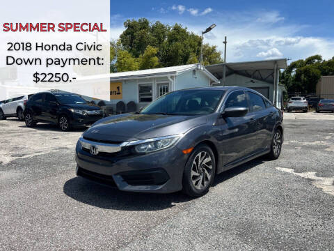 2018 Honda Civic for sale at LC Motors 1 Inc. in Orlando FL