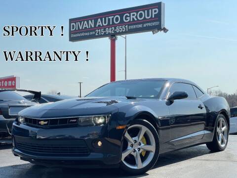 2015 Chevrolet Camaro for sale at Divan Auto Group in Feasterville Trevose PA