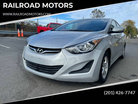 2015 Hyundai Elantra for sale at RAILROAD MOTORS in Hasbrouck Heights NJ