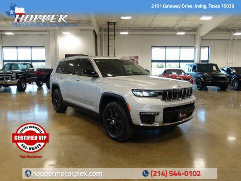 2022 Jeep Grand Cherokee L for sale at HOPPER MOTORPLEX in Irving TX