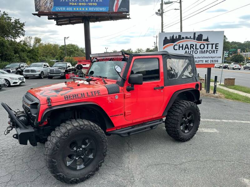 2013 Jeep Wrangler for sale at Charlotte Auto Import in Charlotte NC