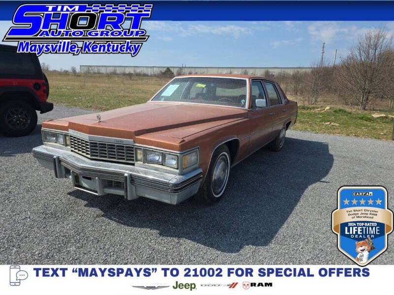 1977 Cadillac DeVille for sale at Tim Short CDJR of Maysville in Maysville KY