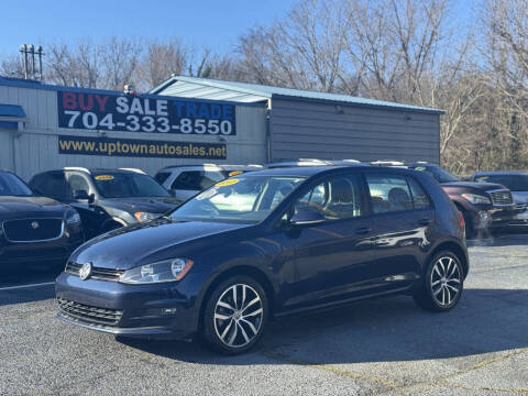 2017 Volkswagen Golf for sale at Uptown Auto Sales in Charlotte NC