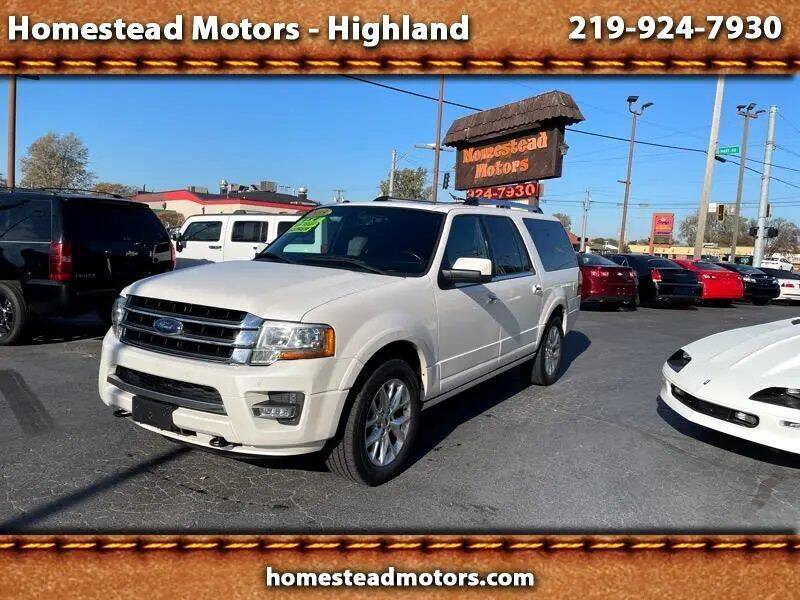 2015 Ford Expedition EL for sale at HOMESTEAD MOTORS in Highland IN