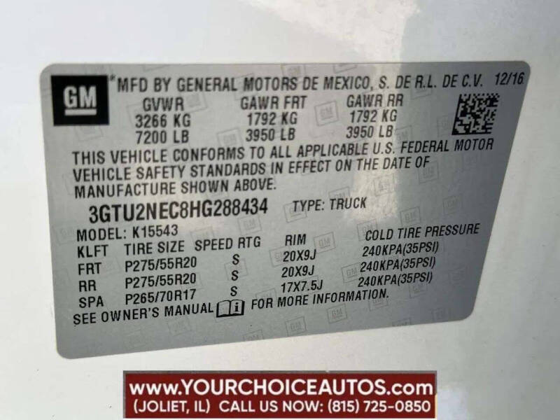 2017 GMC Sierra 1500 SLT