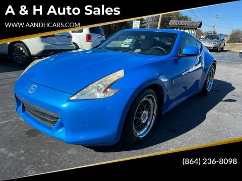 2009 Nissan 370Z for sale at A & H Auto Sales in Greenville SC