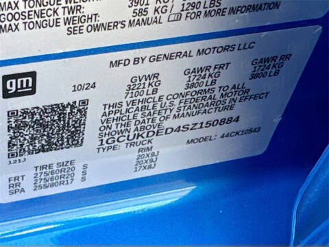 2025 Chevrolet Silverado 1500