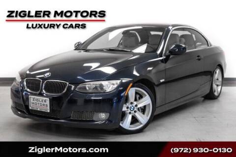 2010 BMW 3 Series for sale at Zigler Motors in Addison TX