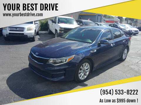 2018 Kia Optima for sale at YOUR BEST DRIVE in Oakland Park FL