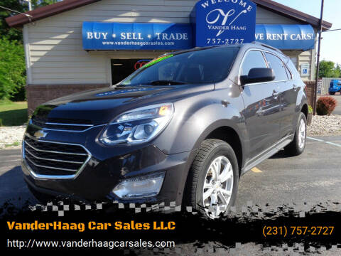 2016 Chevrolet Equinox for sale at VanderHaag Car Sales LLC in Scottville MI