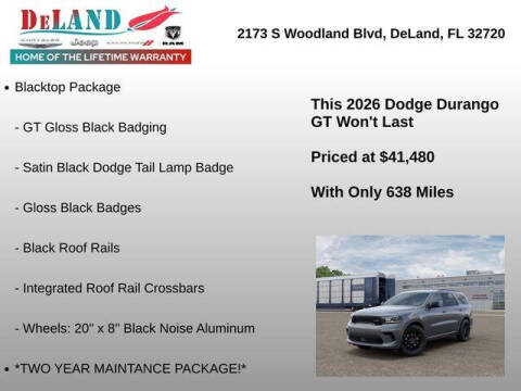 2026 Dodge Durango GT