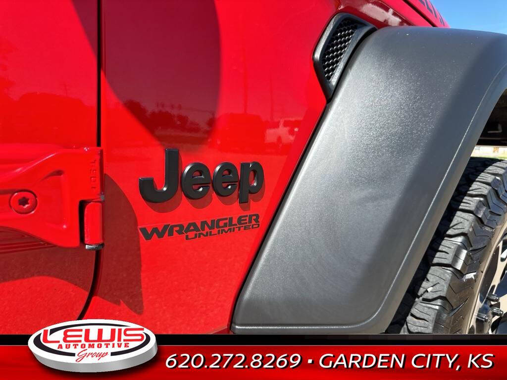 2021 Jeep Wrangler Unlimited for sale at Lewis Chevrolet of Garden City in Garden City, KS