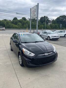 2017 Hyundai Accent for sale at Wheels Motor Sales in Columbus OH