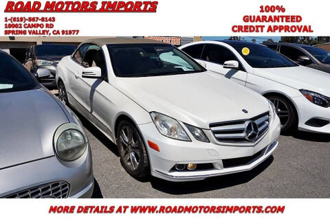2011 Mercedes-Benz E-Class for sale at Road Motors Imports in Spring Valley CA