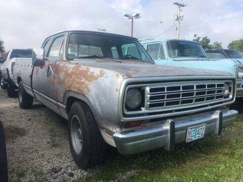 1975 Dodge D250 Pickup for sale at FIREBALL MOTORS LLC in Lowellville OH