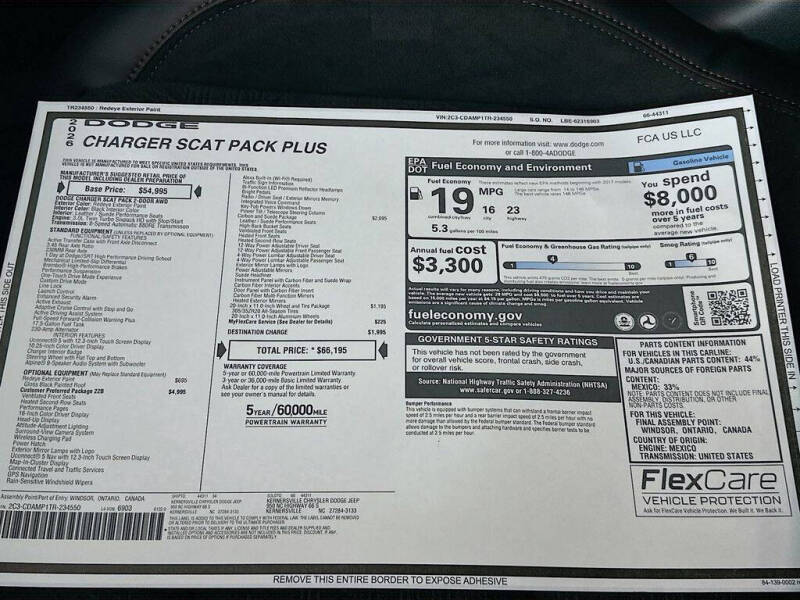 2026 Dodge Charger Scat Pack Plus