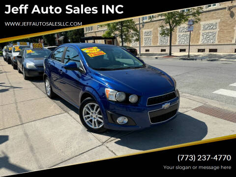 2014 Chevrolet Sonic for sale at Jeff Auto Sales INC in Chicago IL