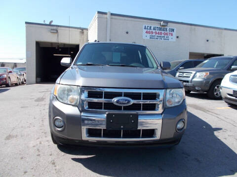 2009 Ford Escape for sale at ACH AutoHaus in Dallas TX