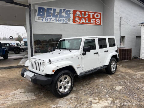 2014 Jeep Wrangler Unlimited for sale at Bells Auto Sales, Inc in Winston Salem NC