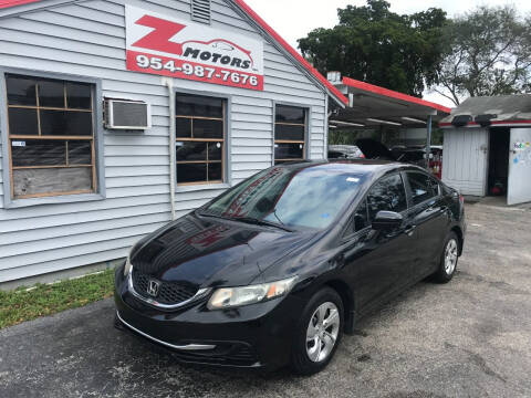 2015 Honda Civic for sale at Z Motors in North Lauderdale FL