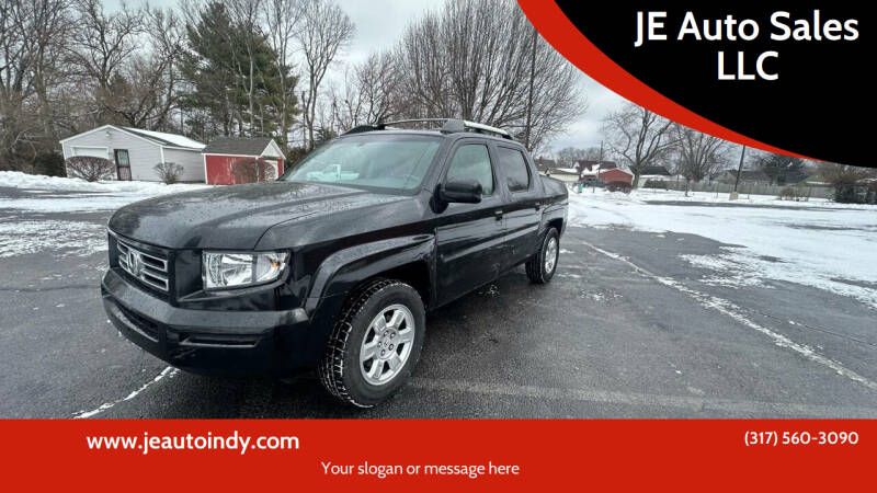 2008 Honda Ridgeline for sale at JE Auto Sales LLC in Indianapolis IN