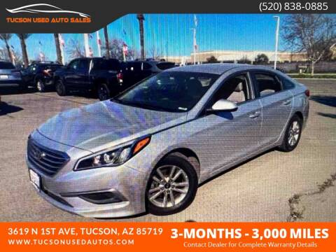 2016 Hyundai Sonata for sale at Tucson Used Auto Sales in Tucson AZ