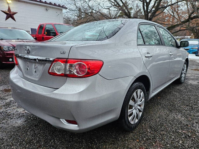 2012 Toyota Corolla for sale at Harrington Used Auto Sales in Dunkirk, NY