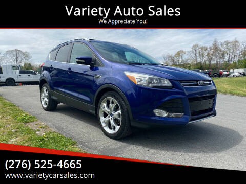 2014 Ford Escape for sale at Variety Auto Sales in Abingdon VA