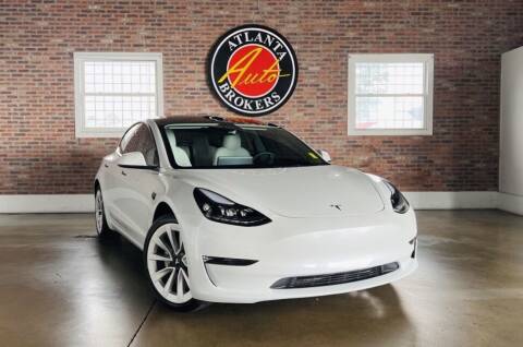 2022 Tesla Model 3 for sale at Atlanta Auto Brokers in Marietta GA