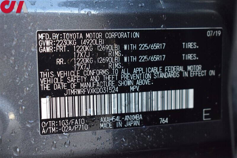 2019 Toyota RAV4 Hybrid XLE