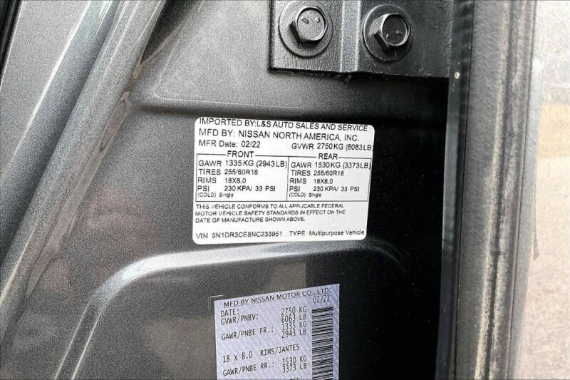 2022 Nissan Pathfinder