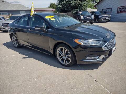 2017 Ford Fusion for sale at Triangle Auto Sales 2 in Omaha NE