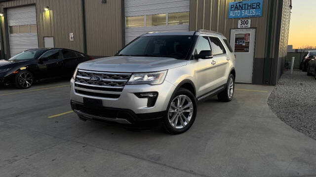 2018 Ford Explorer for sale at PANTHER AUTO SALES LLC in Lincoln, NE