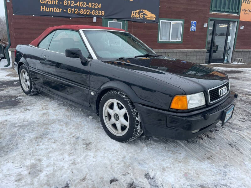 1997 Audi Cabriolet for sale at H & G Auto in Pine City MN