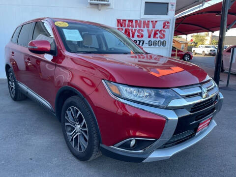 2016 Mitsubishi Outlander for sale at Manny G Motors in San Antonio TX