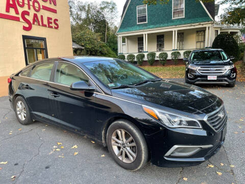 2017 Hyundai Sonata for sale at FENTON AUTO SALES in Westfield MA