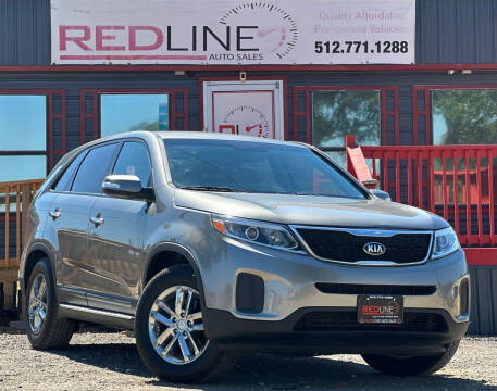 2015 Kia Sorento for sale at REDLINE AUTO SALES LLC in Cedar Creek TX