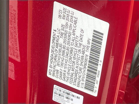 2023 Honda Pilot Touring