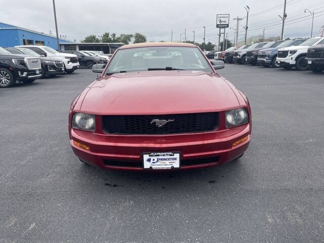 Used 2005 Ford Mustang Deluxe with VIN 1ZVHT84N455203656 for sale in Princeton, IL