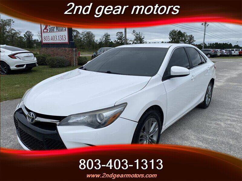 2017 Toyota Camry for sale at 2nd Gear Motors in Lugoff SC