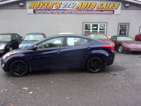 2013 Hyundai Elantra for sale at ROYERS 219 AUTO SALES in Dubois PA