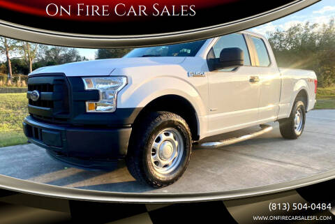 2015 Ford F-150 for sale at On Fire Car Sales in Tampa FL