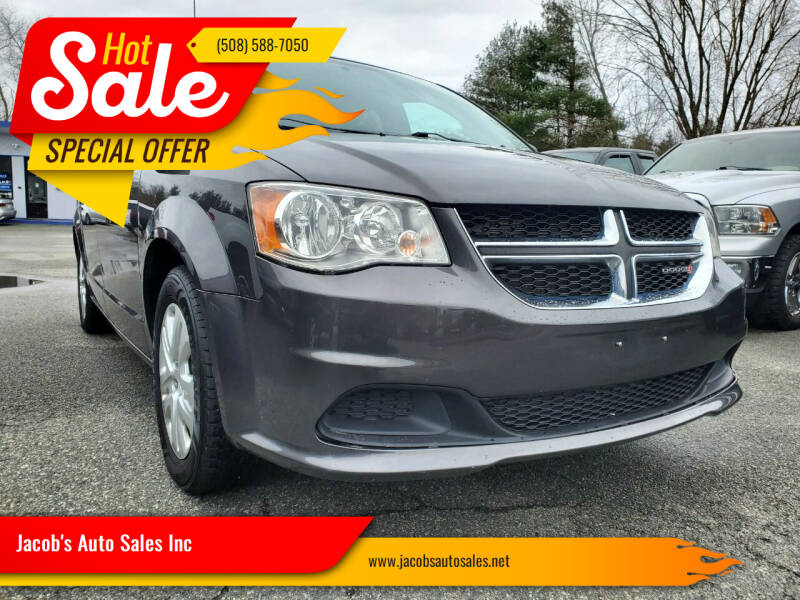 2018 Dodge Grand Caravan for sale at Jacob's Auto Sales Inc in West Bridgewater MA