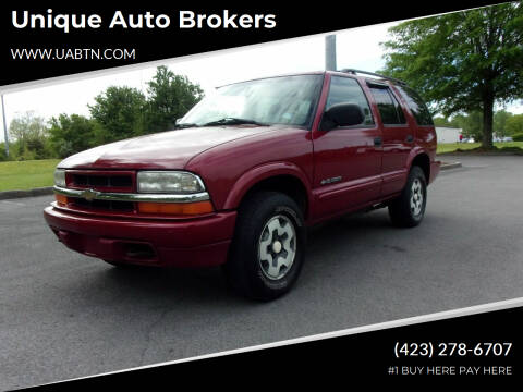2002 Chevrolet Blazer for sale at Unique Auto Brokers in Kingsport TN