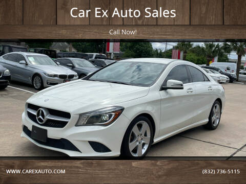 2015 Mercedes-Benz CLA for sale at Car Ex Auto Sales in Houston TX