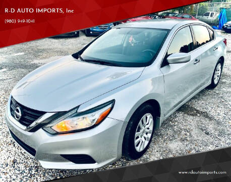 2016 Nissan Altima for sale at R-D AUTO IMPORTS, Inc in Charlotte NC