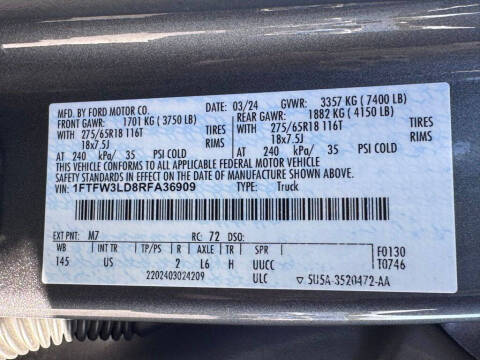 2024 Ford F-150