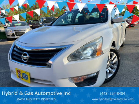 2015 Nissan Altima for sale at Hybrid & Gas Automotive Inc in Aberdeen MD