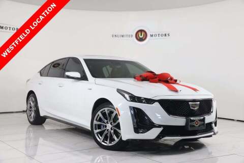 2020 Cadillac CT5-V for sale at INDY'S UNLIMITED MOTORS - UNLIMITED MOTORS in Westfield IN