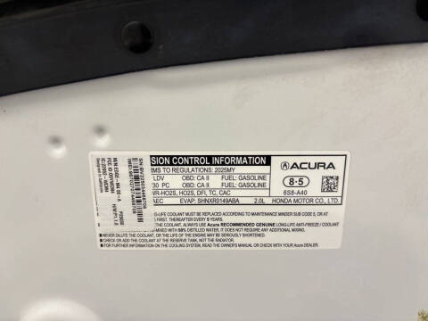 2025 Acura TLX w/Tech